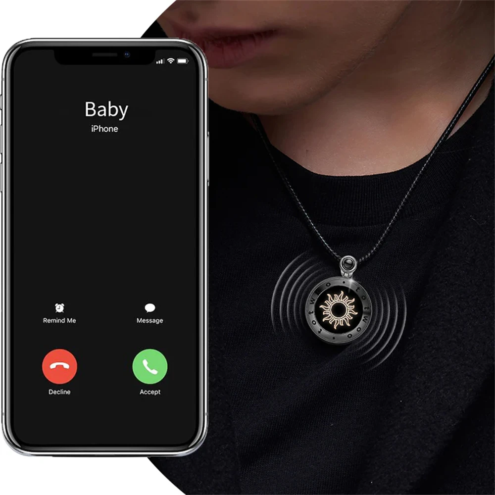 Ожерелье TOTWOO с сенсорным экраном на большие расстояния | Умное ожерелье