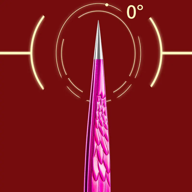 2 шт. пинцет для наращивания накладных ресниц из нержавеющей стали