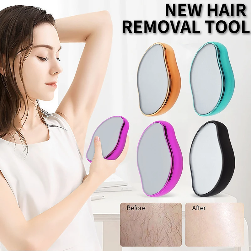 

New Crystal Hair Remover Nano Glass Sand Hair Remover Safe Painless Sand Hair Removal Men Women Body Beauty Hair Removal Tool