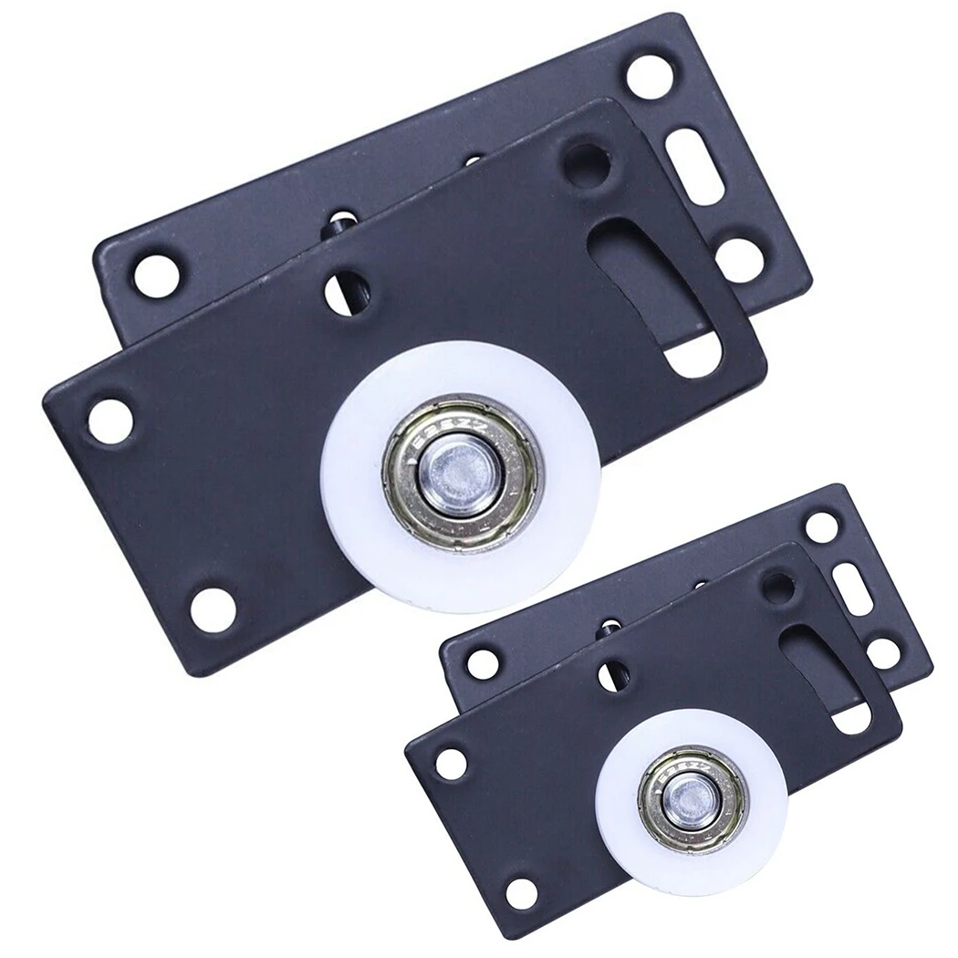 

Sliding Door Wheels Pulleys Rollers Runners for Cupboard Cabinet Funiture Smoothly & Mute Wheels For Home Cabinet