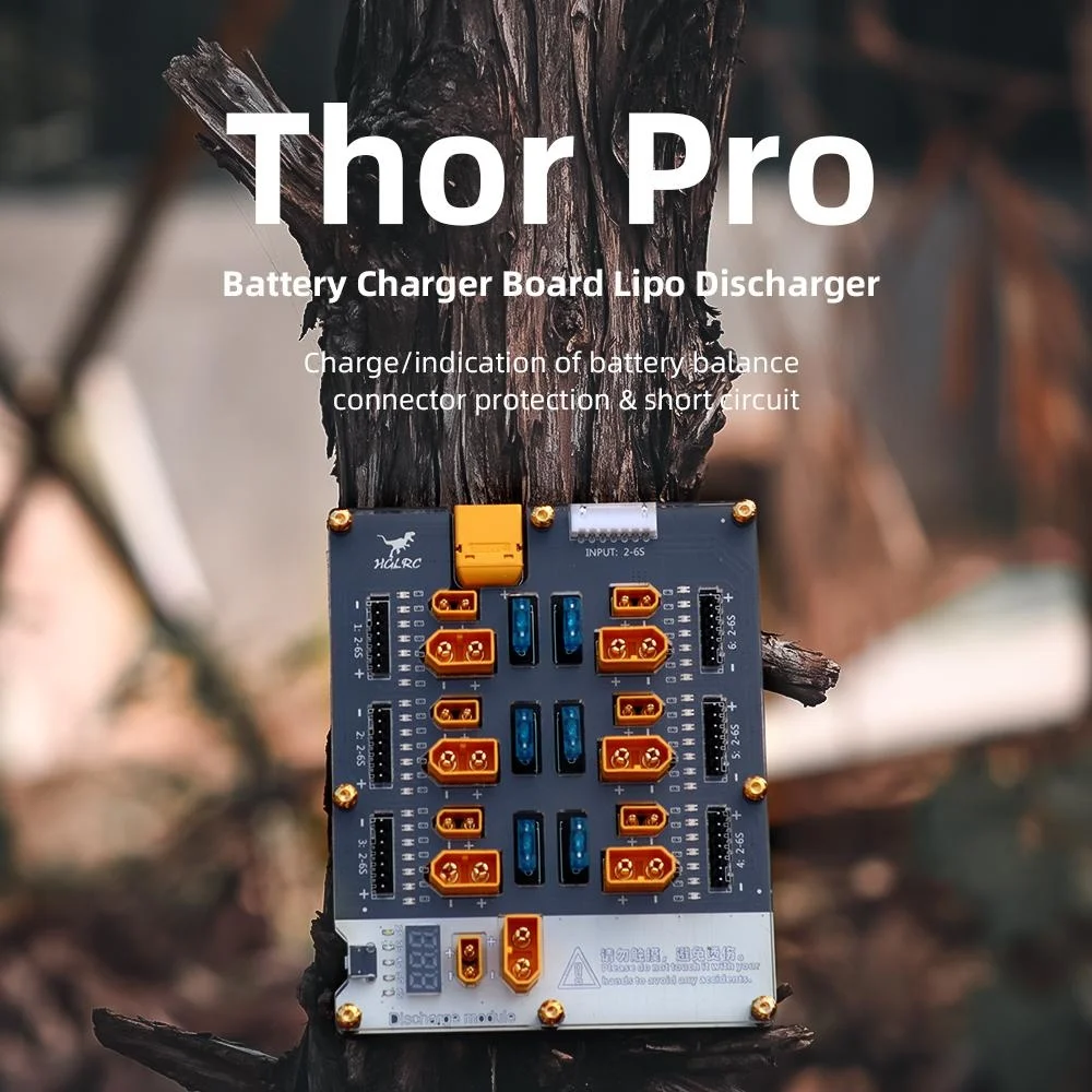 HGLRC Thor Pro 6-портовое зарядное устройство LIPO 40A XT60 XT30 Plug 2-6S Dis для IMAX B6 ISDT Q6 Nano HOTA D6 P6 -