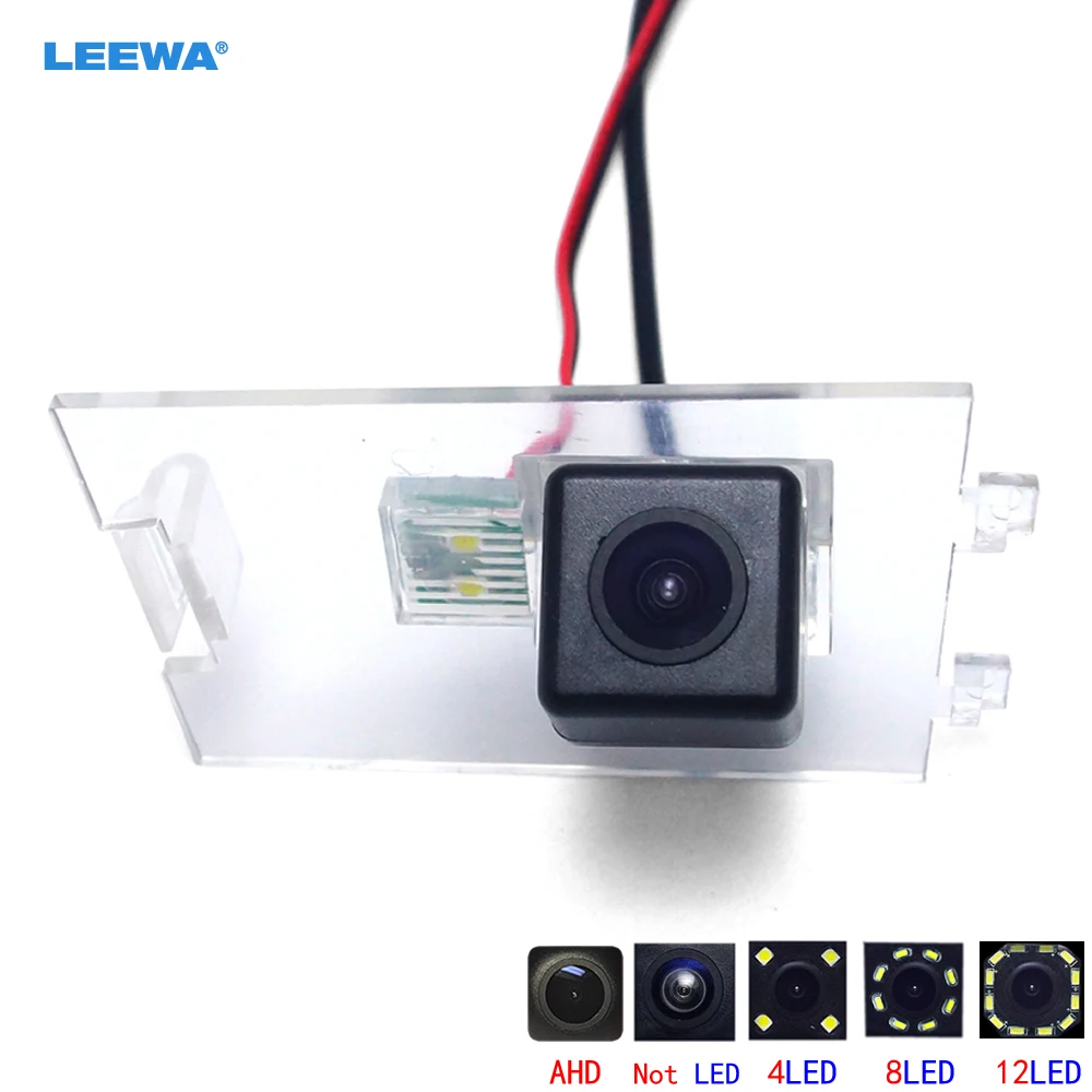 

LEEWA HD Автомобильная камера заднего вида со светодиодом для Jeep Compass/Patriot широкоугольная камера заднего вида # CA4363