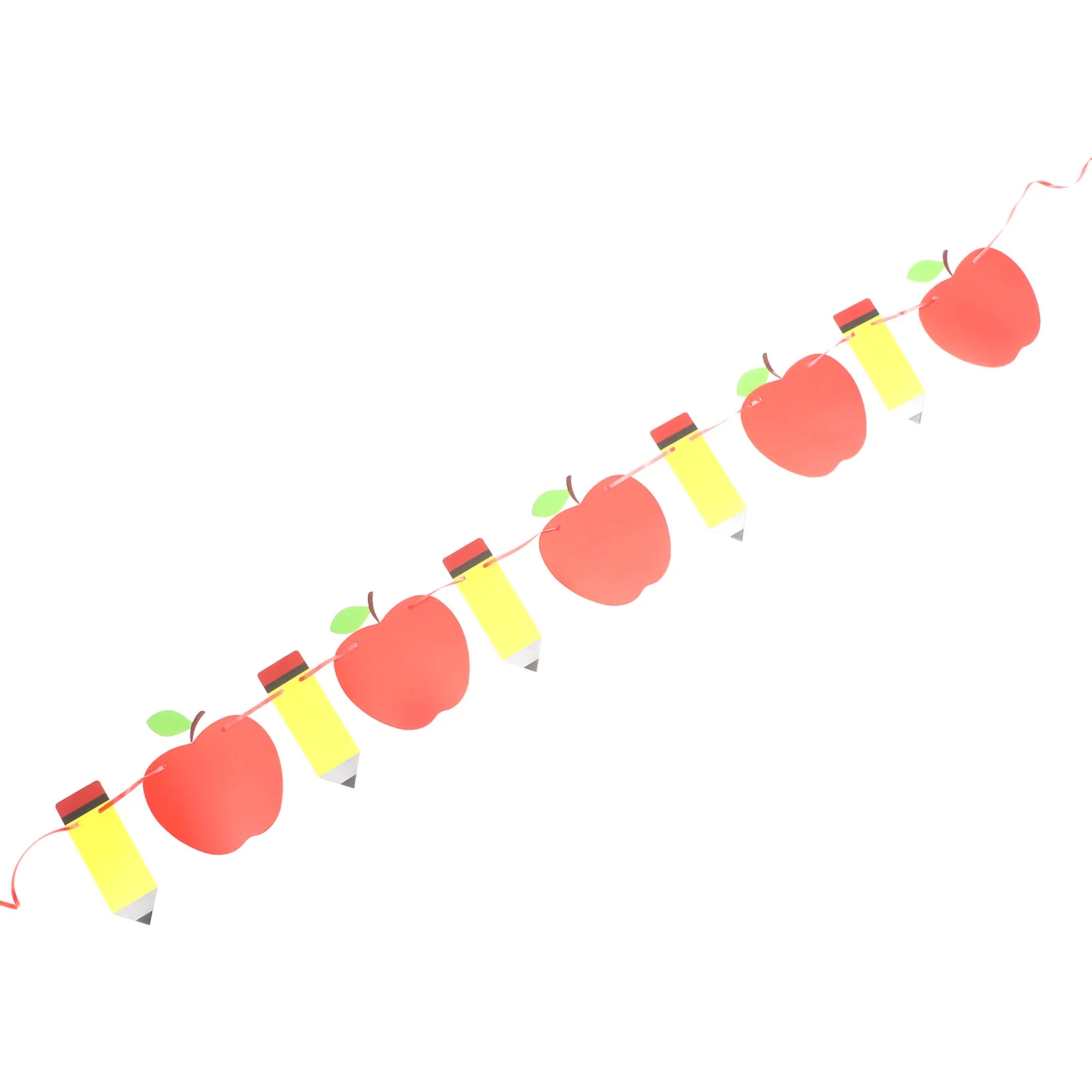 

Decor School Classroom Decorations Party Ornament Bus Welcome Banner Supplies Paper Pull Flags Outdoor