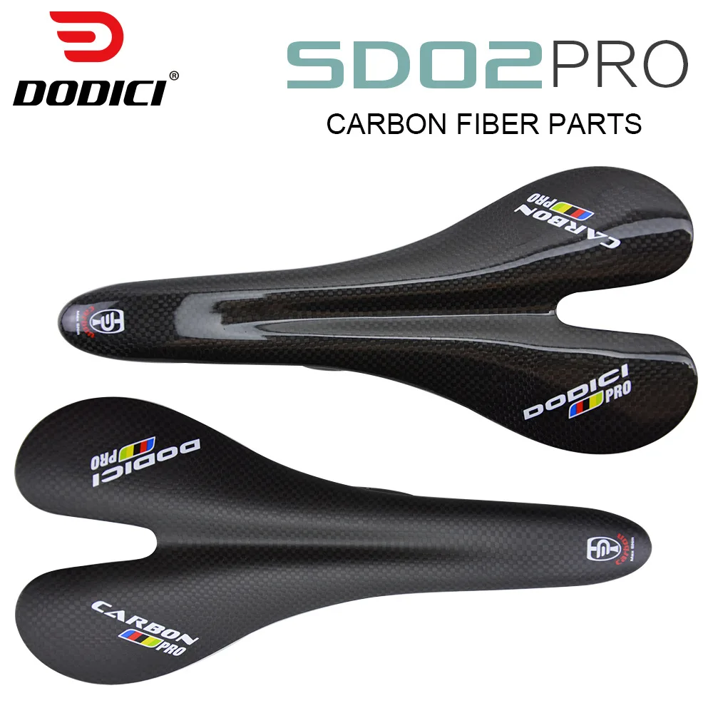 

86g Lightweight Full Carbon Fiber Road Bike Saddle 3K Matte/Bright MTB Saddle Ergonomics Ultralight Seat For Bicycle