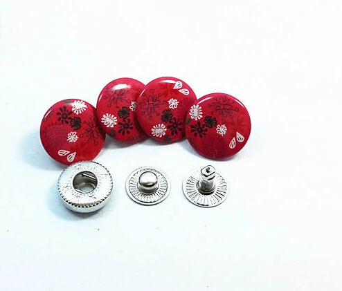 10 компл./Лот различная цена качественные 15-миллиметровые защелкивающиеся