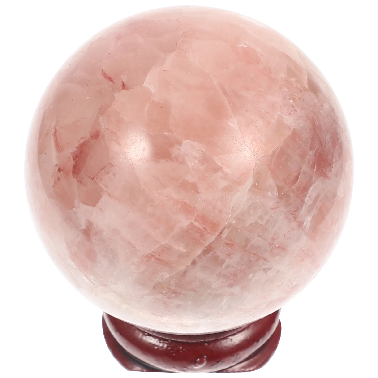 

Crystaldecoration Sphere Naturalstand Home Wood Adornment Desktop Tabletop