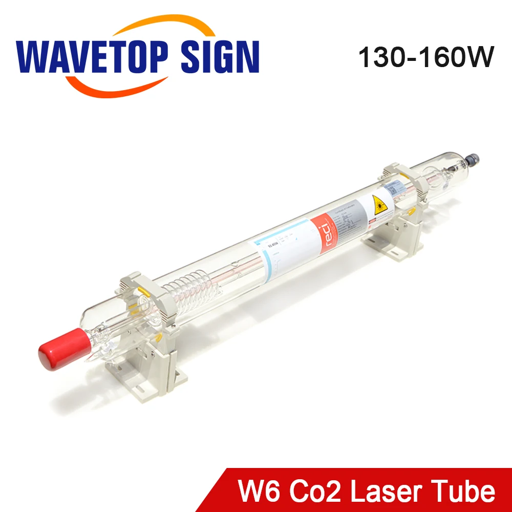 Фото Лазерная трубка WaveTopSign Reci W6 130W-150W 80x1650мм и W8 150W-180W 90x1850мм для станков лазерной гравировки и резки CO2 №1