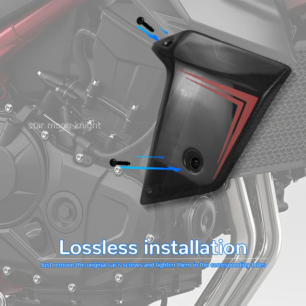 Защитные щеки радиатора мотоцикла для Honda Hornet 750 CB750 2022 2023 2024 аксессуары боковые