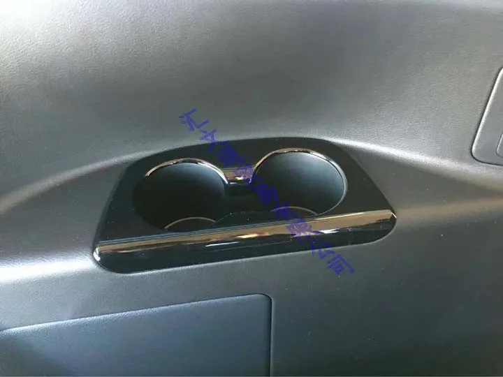 

Для NISSAN SERENA C27 C28 2017-2023 ABS хромированный держатель для чашки на заднее сиденье, накладка, рамка, объемная рамка, Стайлинг 2018 2019 2022