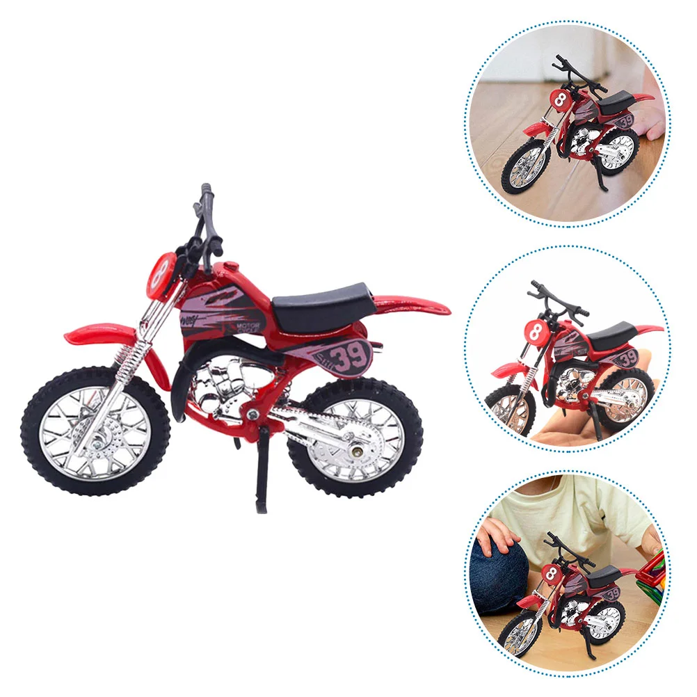 

Vintage Metal Motorcycle Model Motorcycle Decoration Retro Desktop Ornament