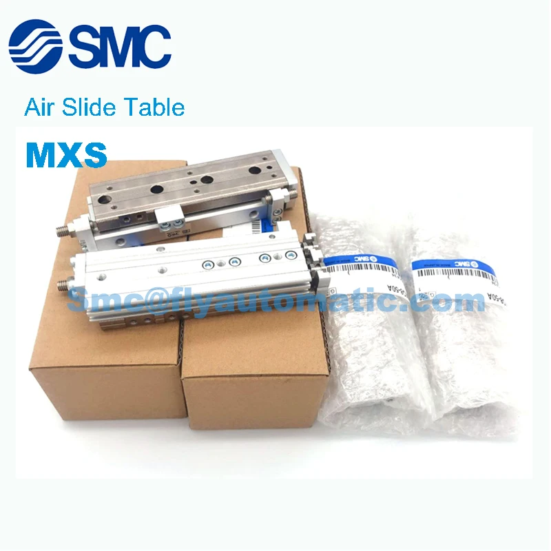 

SMC MXS Air Slide Table MXS6/8/12/16/25L-10/20/30/40/50/75AS A BS Pneumatic Cylinder