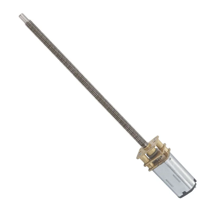 

3 В 6 В 12 В GA12-N30 мотор-редуктор постоянного тока микроэлектрический мотор-редуктор с длинным выходом M4x100 мм для робота-принтера DIY