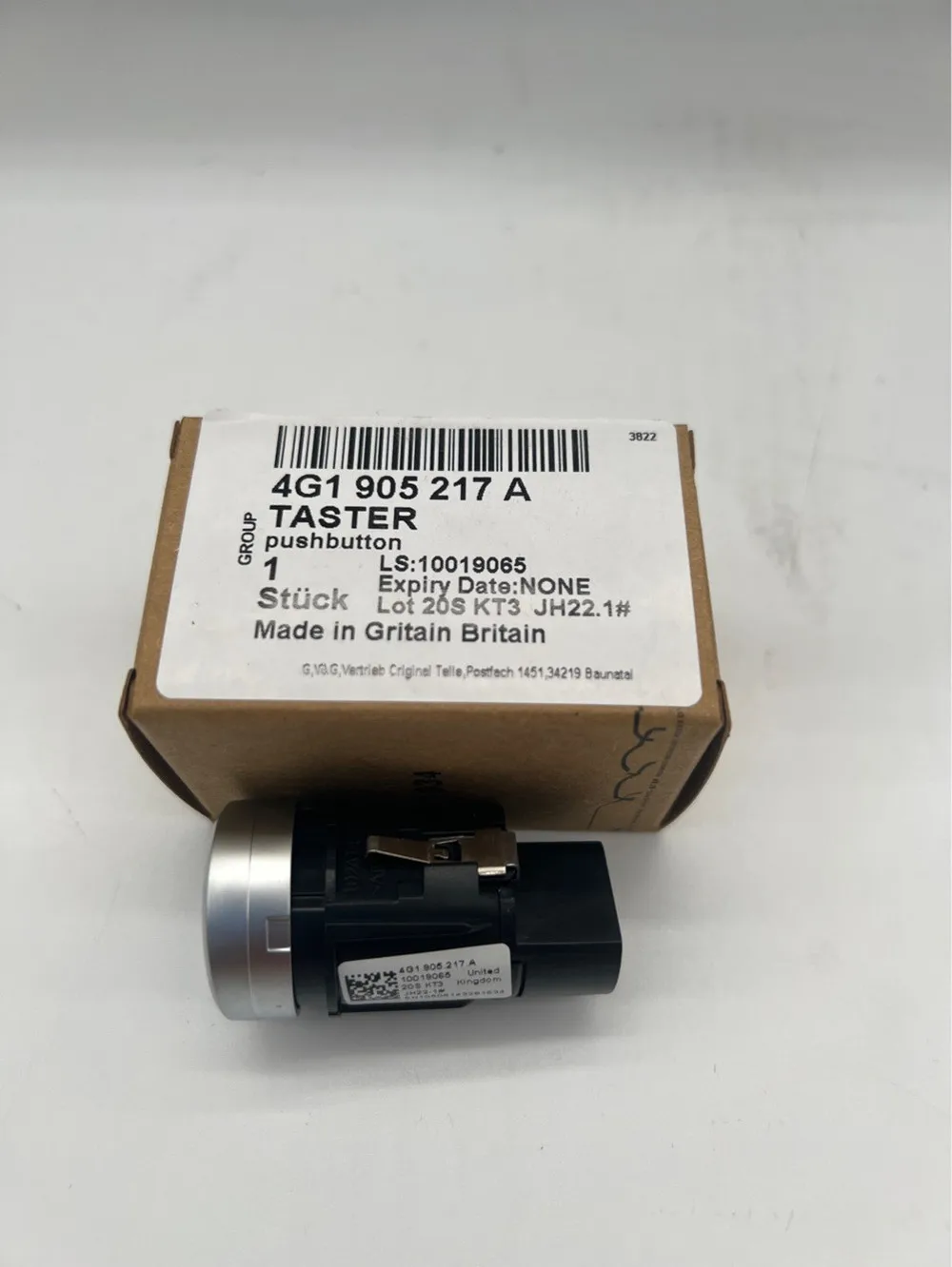 

НОВЫЙ OEM 4G1 905 217 A Кнопка переключения двигателя Start Stop 4G 1905217 A для Audi 2012-2018 A6 C7 S6 A7