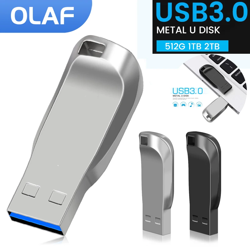 

USB-флеш-накопитель OLAF, металлический, 3,0 дюйма, 1 ТБ, 512 ГБ