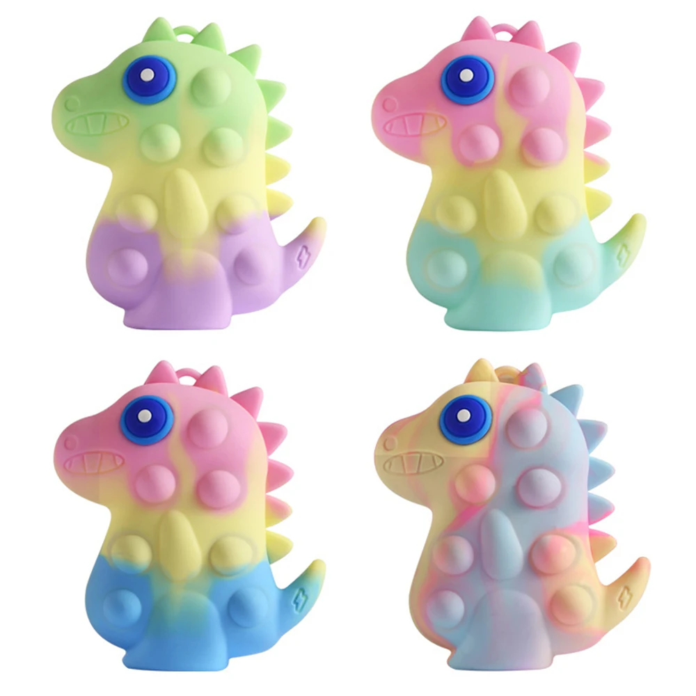 

3D New Dinosaur Football Pop Fidget Toys Squishy Reliver Stress Toys Push Bubble Antistress Adult Kids Play Girls Simple Dimple
