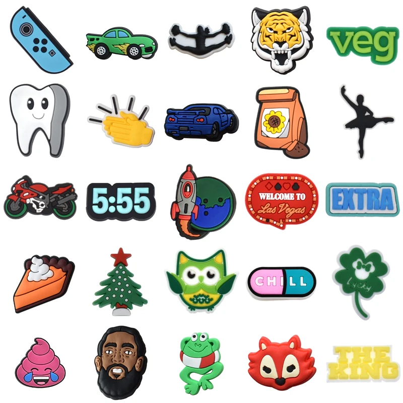 

Para Pins Wholesale Bulk Decorations for Crocs Shoe Charms Kids Girl Women Charm Men Set Jeans Boy Shoes Accessories Gifts Packs