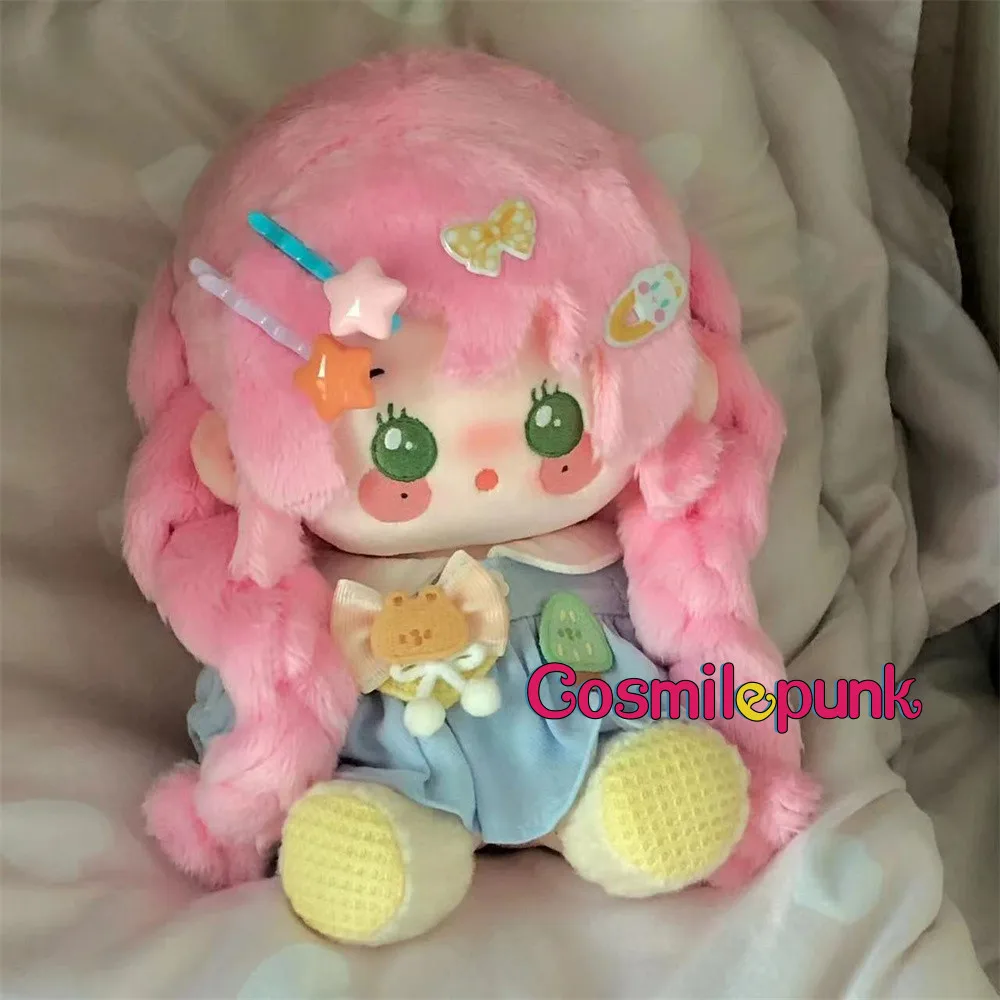 

Anime Kanroji Mitsuri 20cm Plush Doll Toy Clothes Costume Accessories Cute Props