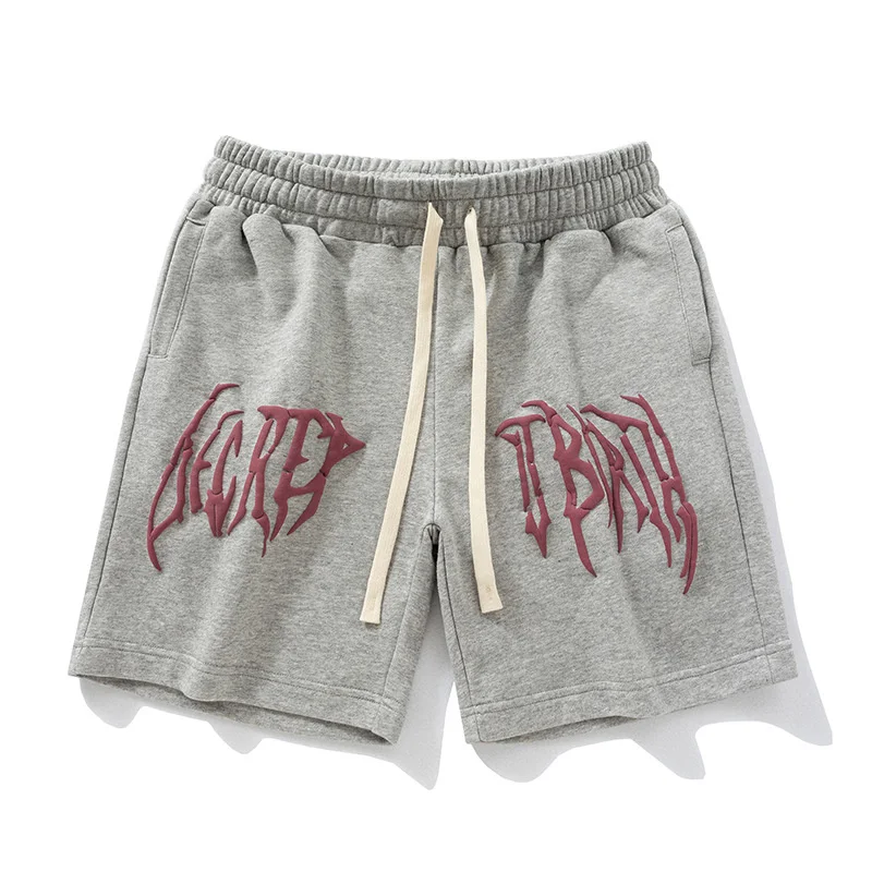 Chaopai Basic Blue Ball Pants Men's Summer Leisure Sports Shorts Summer American Capris Unisex Shorts