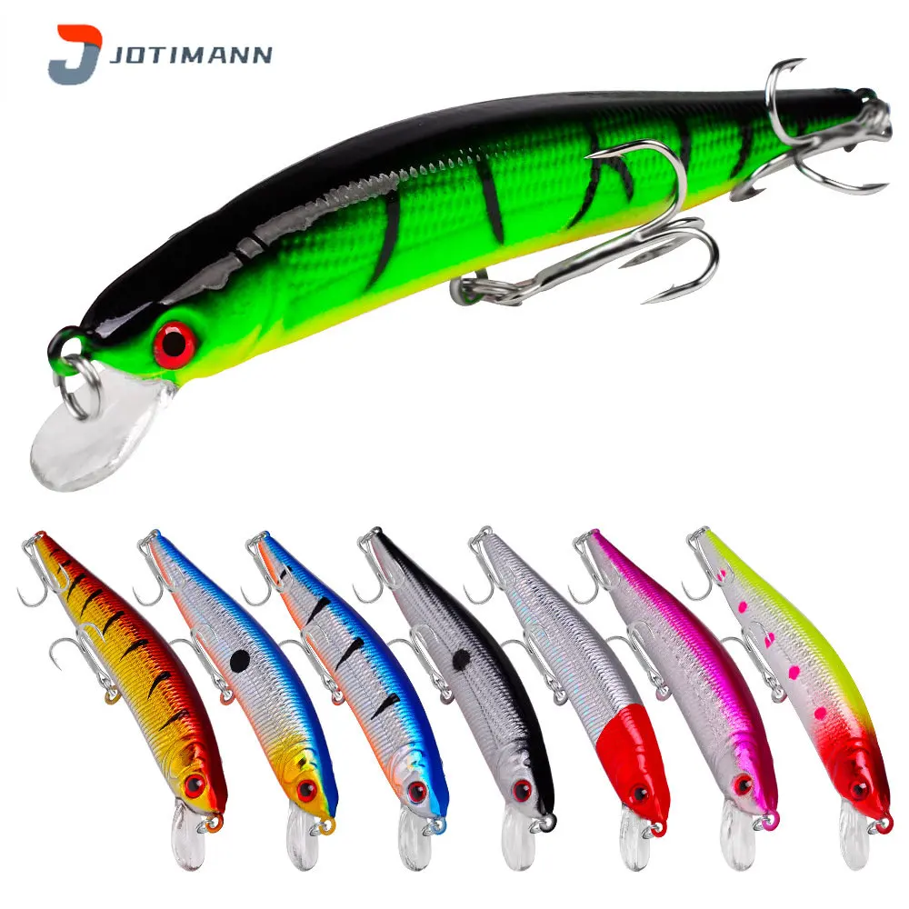 

Bionic Fishing Lure Topwater Floating Fishing Spoon Needle Crank Lures Wave Climbing Water Hard Bait 3d Eyes with Hooks Tackle