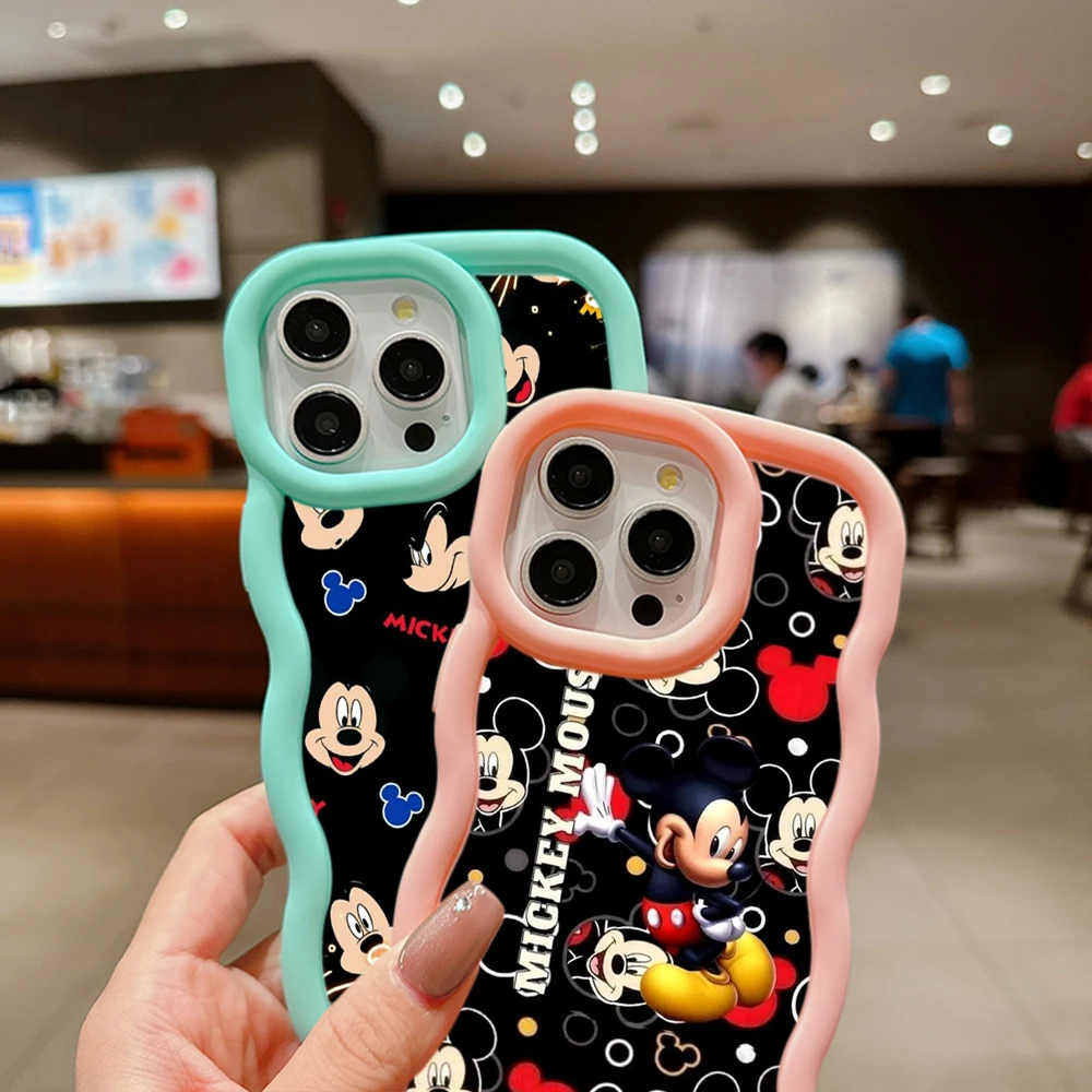 Macaron большая волна мягкая фотосессия для Tecno Camon 18 19 20 Spark 9 10C 20C GO itel P55 A70 SS125 Disney