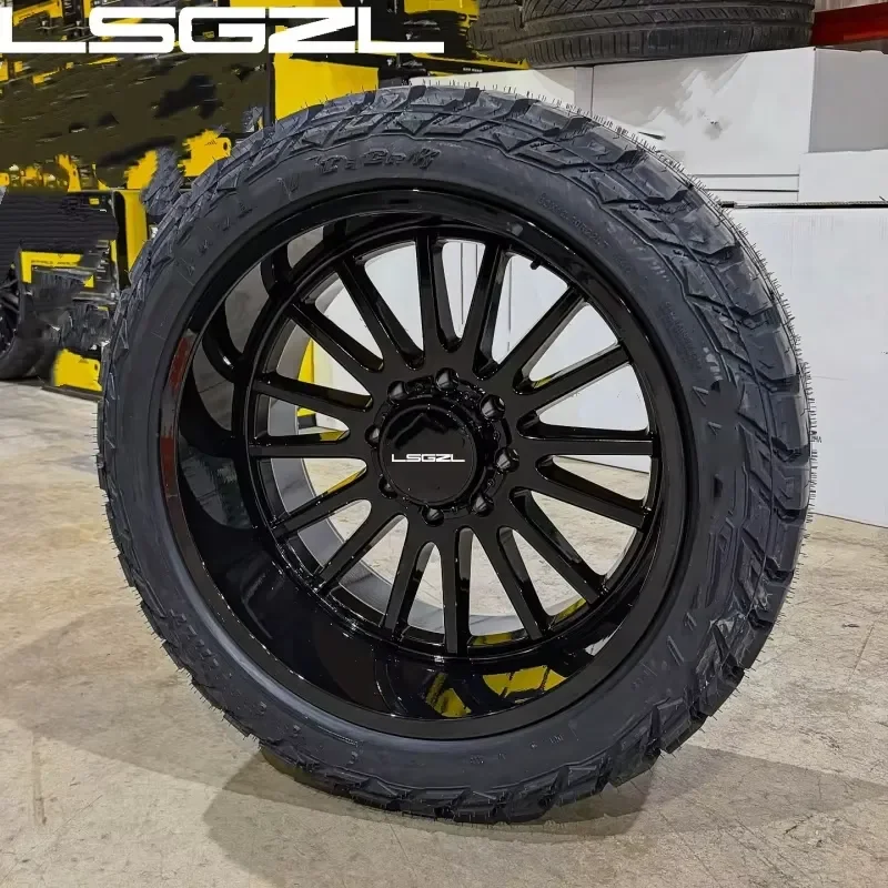 Фото Кованые колесные диски Super Single для грузовиков и пикапов 20x10, 22x12, 24x12, 26x16, 26x12, 22x14, 24x12, 24x14, 26x14, 8x170, 8x180, 8x6.5, 6x5.5 №2