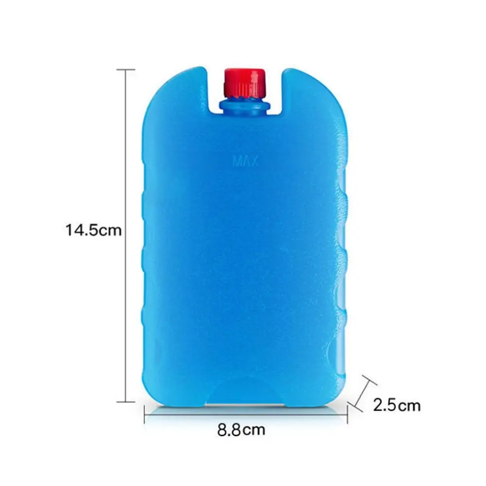 Синий многоразовый полиэтиленовый ящик для льда