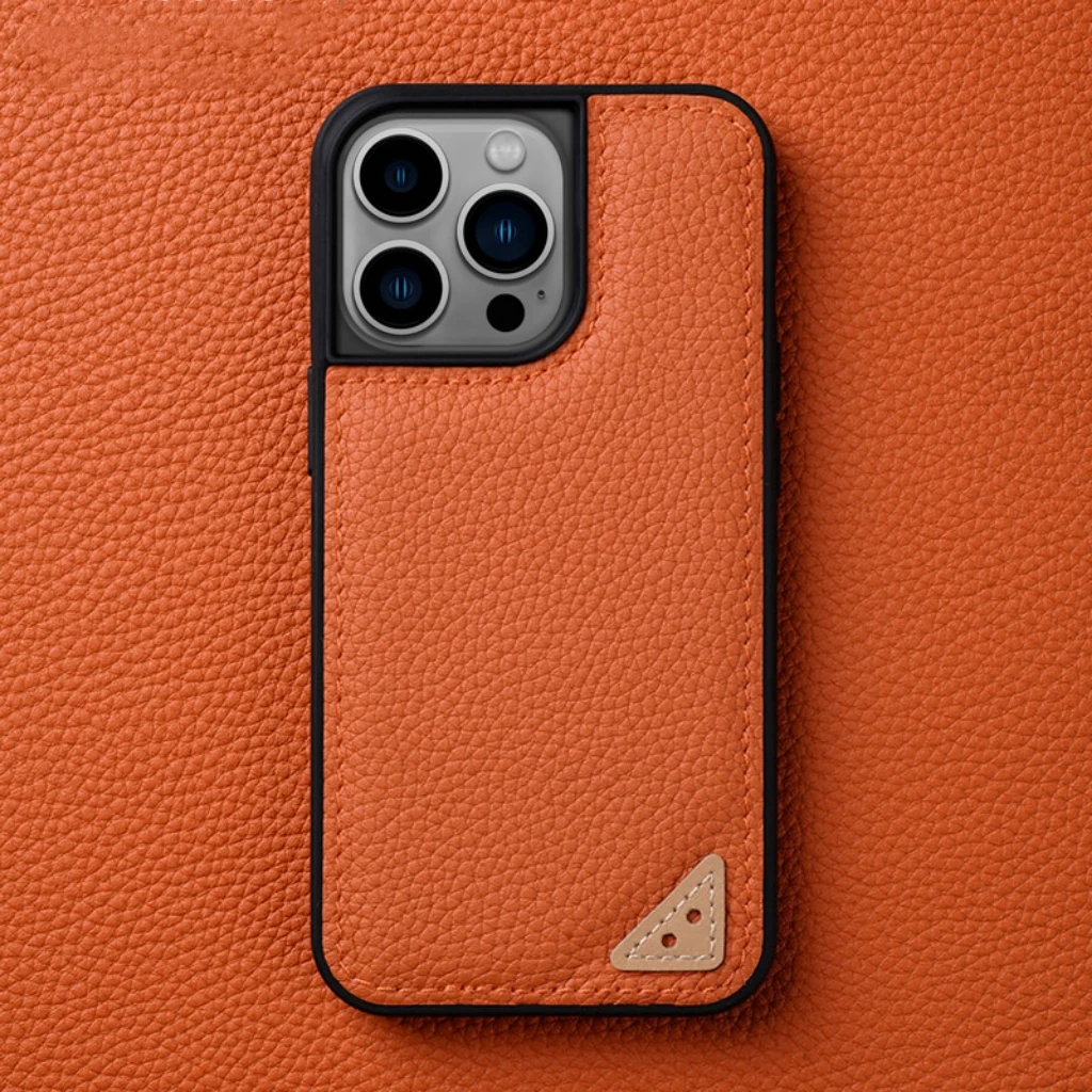 

Чехол из натуральной кожи для iPhone 13 Pro Max mini
