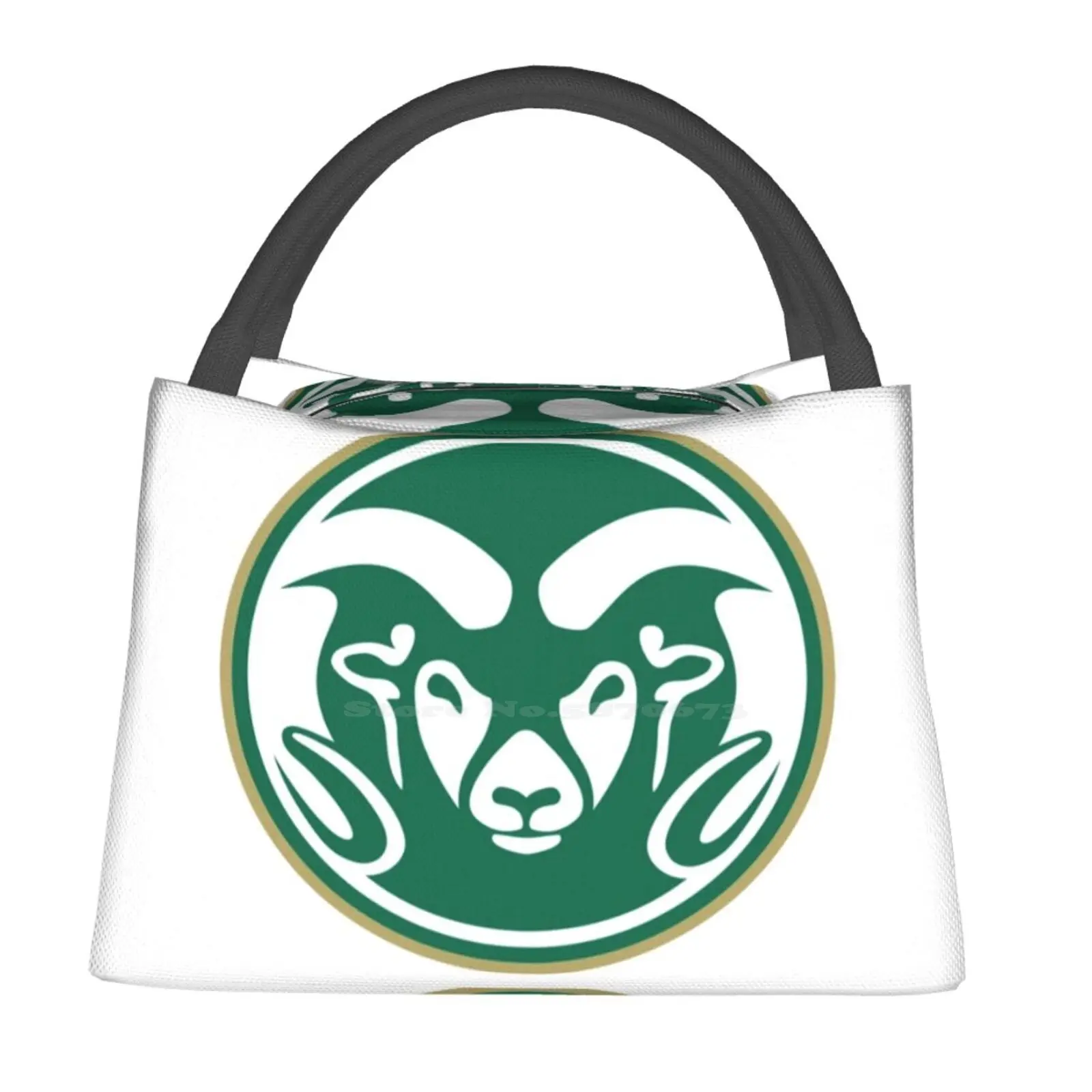 

Rams-Colorado Food Portable Insulation Bag Cooler Tote State Logo