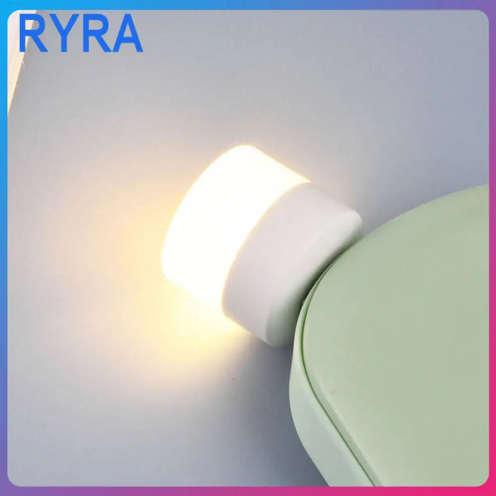 

Mini Usb Plug Lamp 5v 1w Super Bright Computer Mobile Power Led Light Bedroom Night Lamp Reading Light Small Round Book Lamp