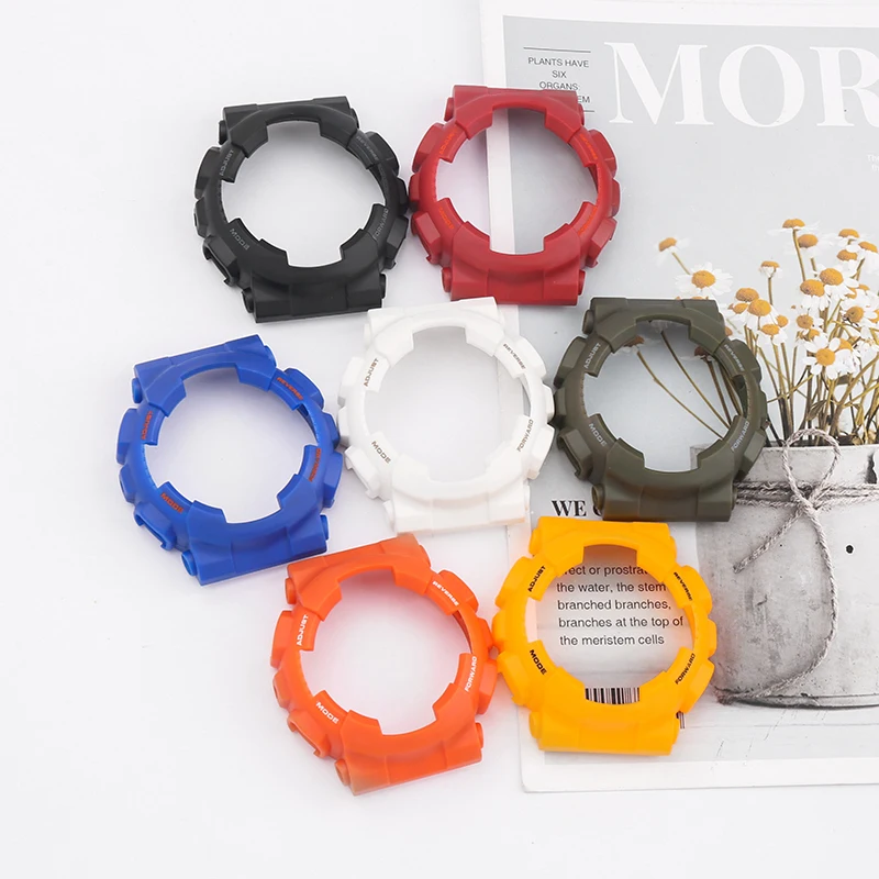 Resin strap case for Casio G-shock GLS GAX GD GA110 100 120 140 Outdoor Sports Buckle Rubber silicone watch strap watchband