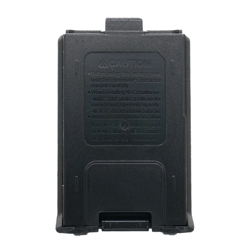 

DXAB 6xAAA Battery Shells Black for Two Way Radio for BAOFENG BF-UV5R BF-UV5RA BF-UV5RL TYT-F8