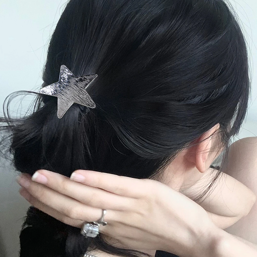 

Star Hair Scrunchies Elastic Rubber Band Hair Ties Stretchy Scrunchie Girls Ponytail Holders Hair Accessories for Women Headband