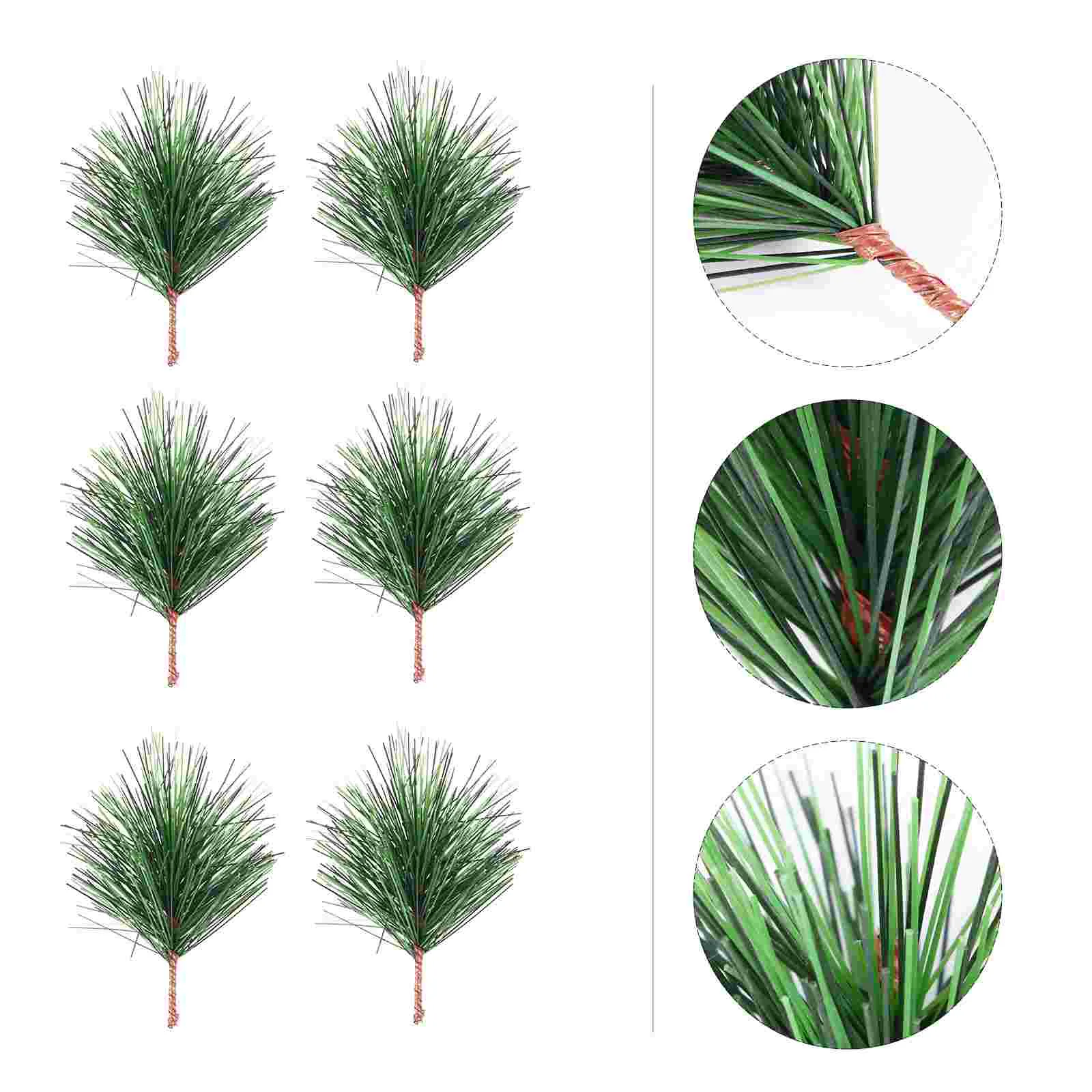 

Pine Christmas Picks Branches Artificialstems Fake Tree Garland Greentwigs Pick Plantsgreenerysmall Wreath Decoration