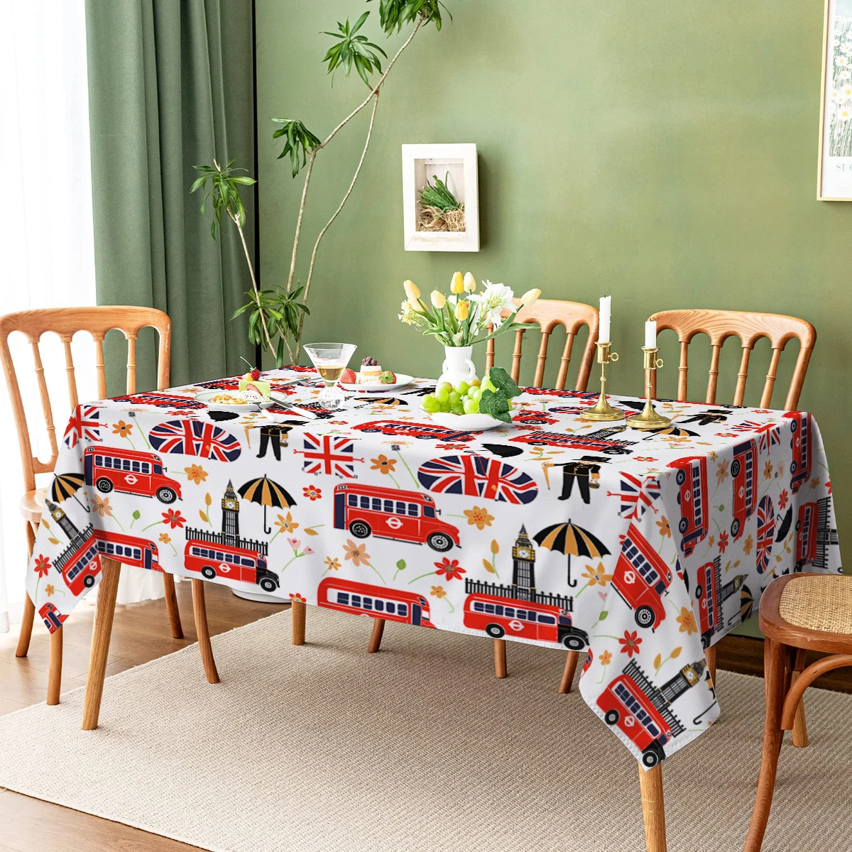 

Скатерть полиэстер/хлопок Лондонский стиль