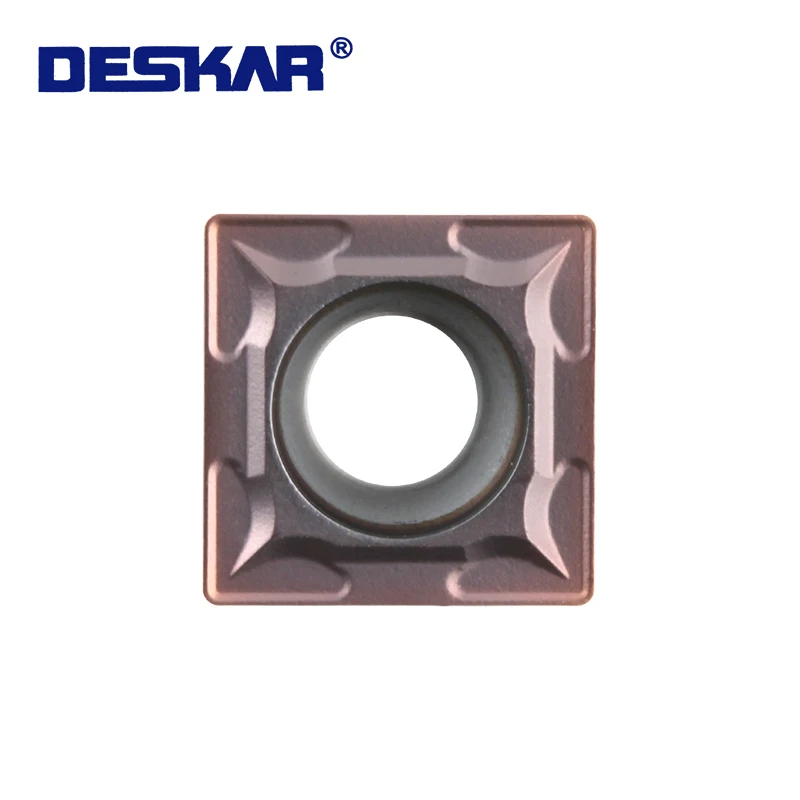 

DESKAR Carbide Inserts 10pcs SCMT09T308 LF6018 LF6118 CNC Internal turning tool
