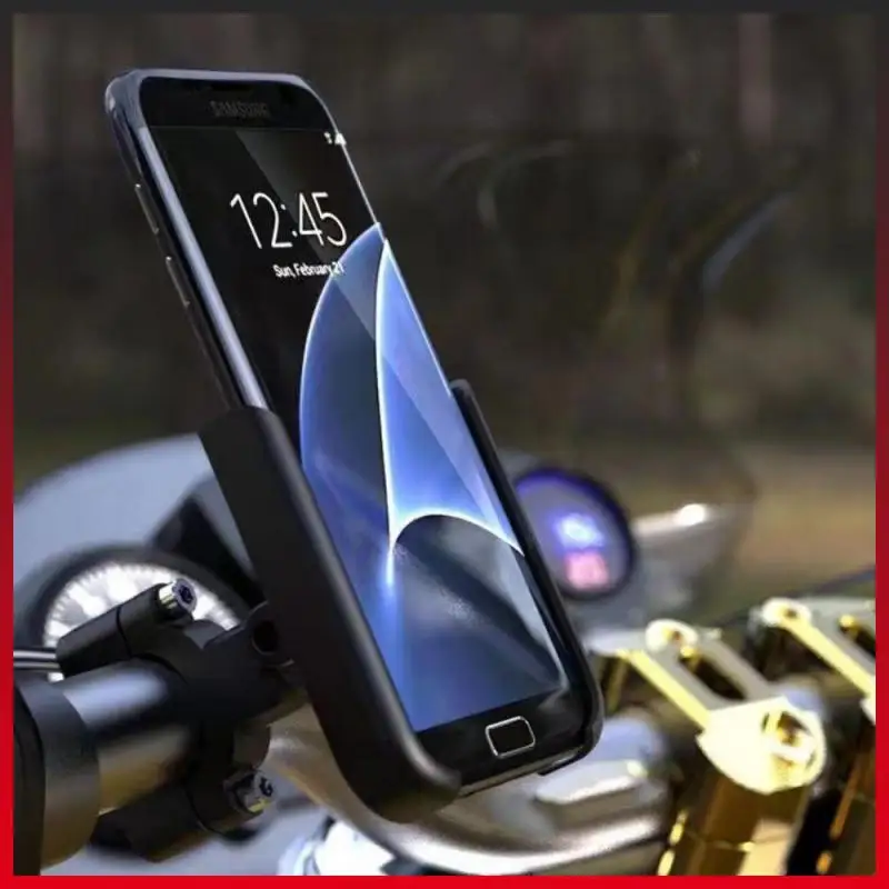 

Металлический кронштейн для телефона на велосипед, противоударный велосипедный кронштейн 4,5-6,5 дюйма, автомобильный держатель телефона, фиксированный кронштейн для велосипеда, держатель для телефона