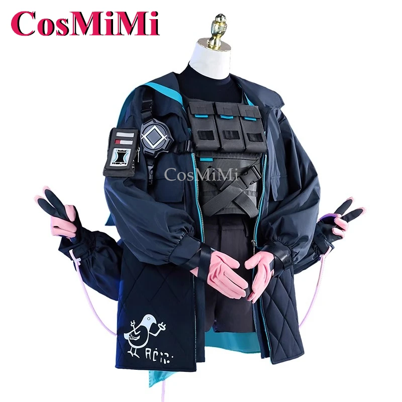 CosMiMi Game Arknights Raidian Косплей Костюм Модная Прекрасная Униформа Полный Комплект