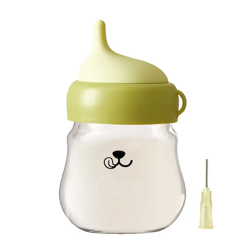 Бутылочки для котят кормления бутылочка домашних животных с защитой от удушения