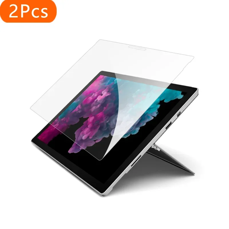 2 шт. закаленное стекло 9H для Microsoft Surface 3 Pro 4 5 6 7 8 X Защитная пленка экрана 10 12