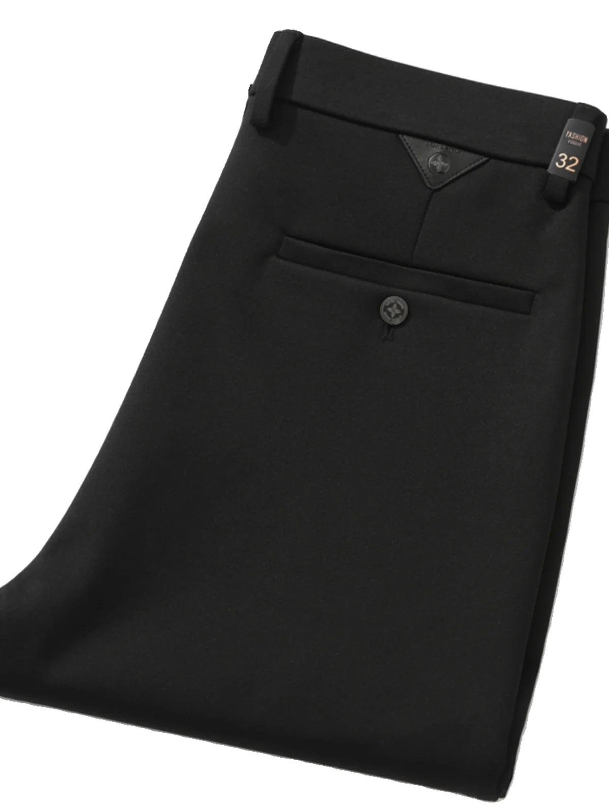 Осенне-зимняя одежда из плотного материала эластичные черные простые элитные