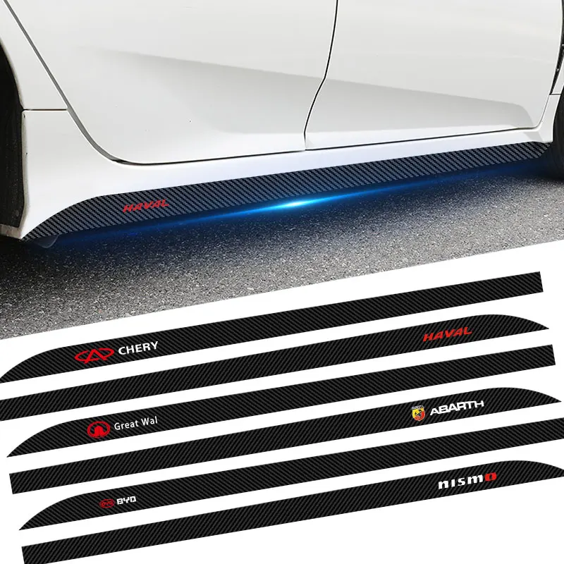 Наклейка на дверь и боковую юбку в полоску виниловая наклейка корпус для Dodge Journey