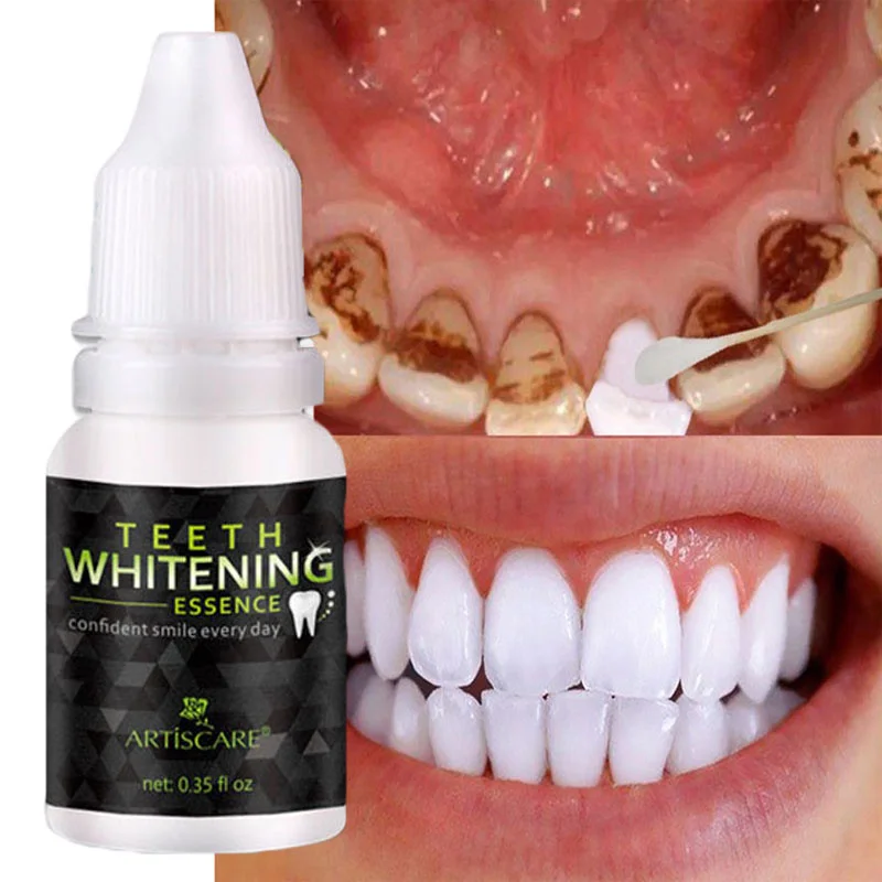 

Teeth Whitening Essence Liqud Oral Hygiene Cleansing Remove Oral Odor Plaque Stains Fresh Breath Dental Bleach Care Tools 10ml