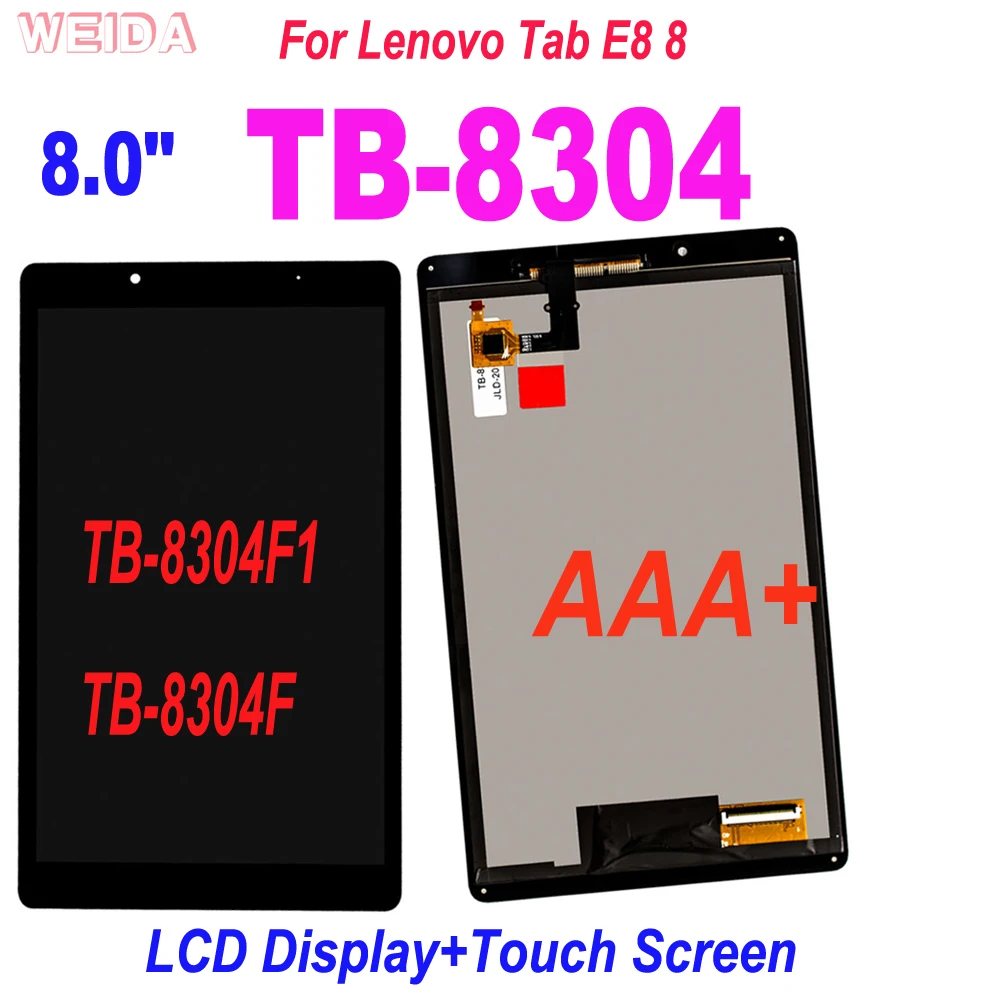 

ЖК-дисплей AAA + 8 дюймов для Lenovo Tab E8 8 TB 8304 TB-8304 TB-8304F1
