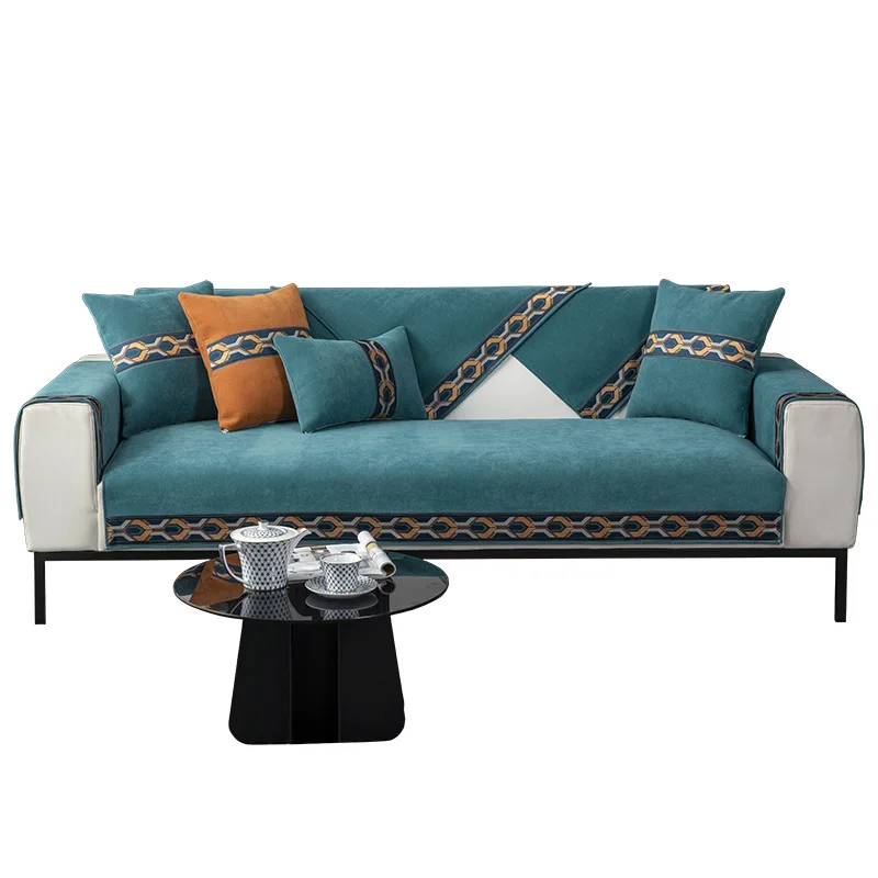 

2022 autumn new anti-slip fabric sofa cushion simple modern sofa cover