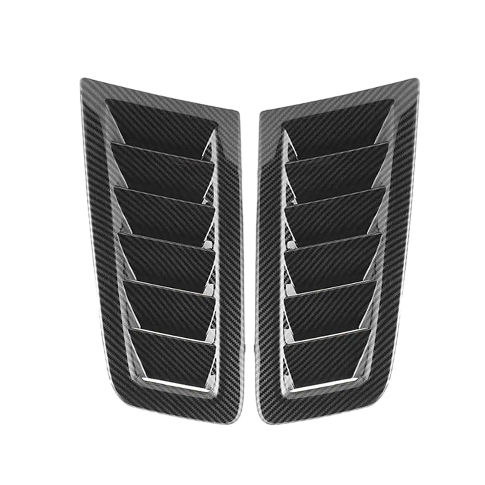 

2 Pieces Car Hood Vent Scoops Replacement, Air Intake Hood Vents Bonnet Cover
