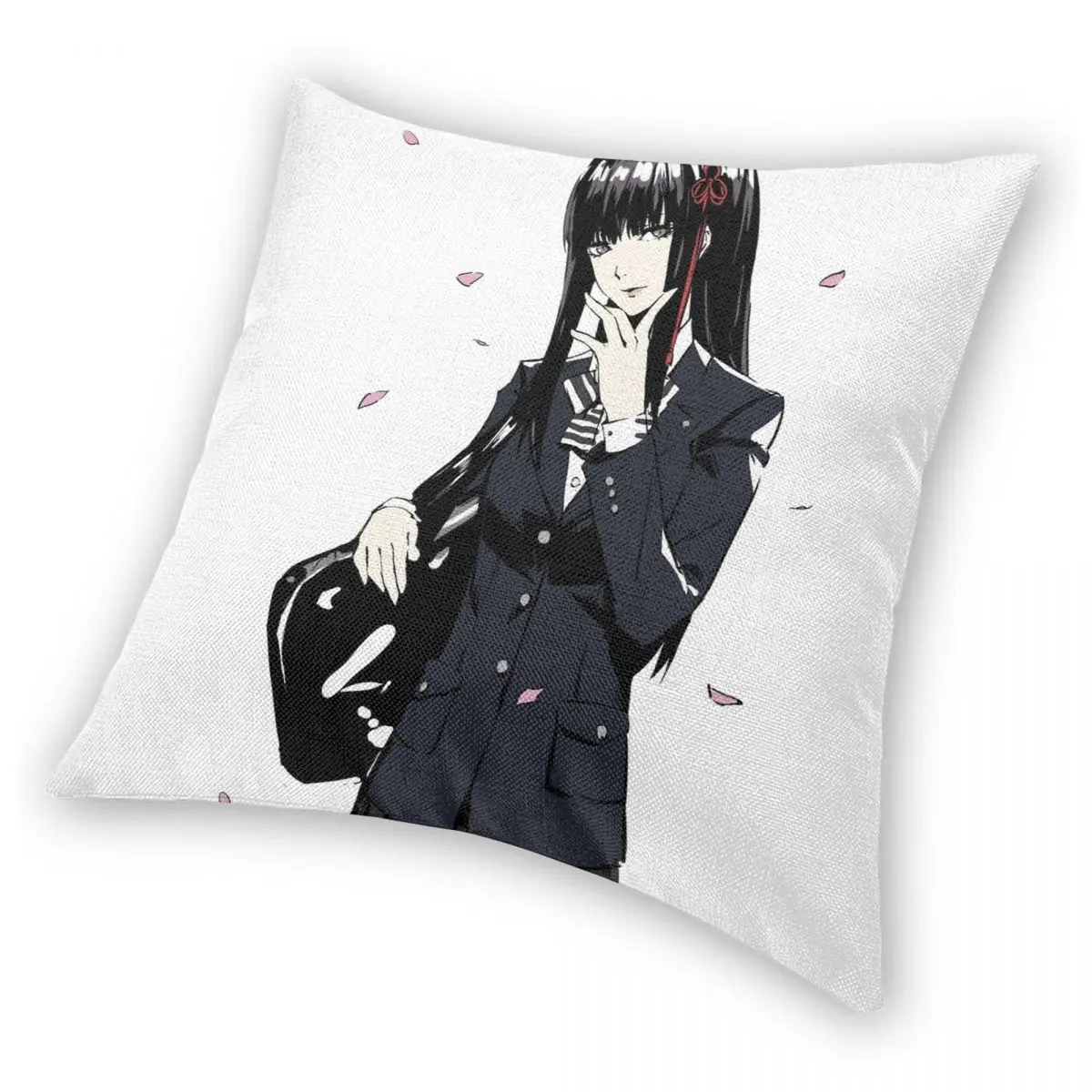 Квадратный Чехол-Подушка Persona 5 Hifumi чехол из полиэстера и льна с бархатным узором