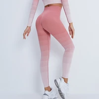 women seamless yoga leggings workout high waist sport pants gym clothing female fitness push up trousers prints sports tights