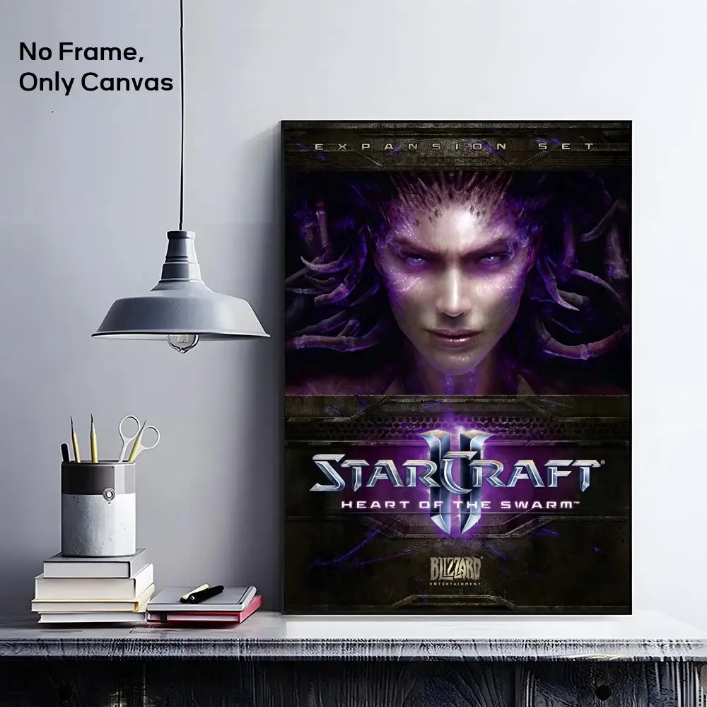 Игра S-StarCraft 2, постер, художественная живопись, постер с принтами, украшение для дома, спальни, гостиной, подарок (art.: 3920d35bb08dc) - 3920d35bb08dc