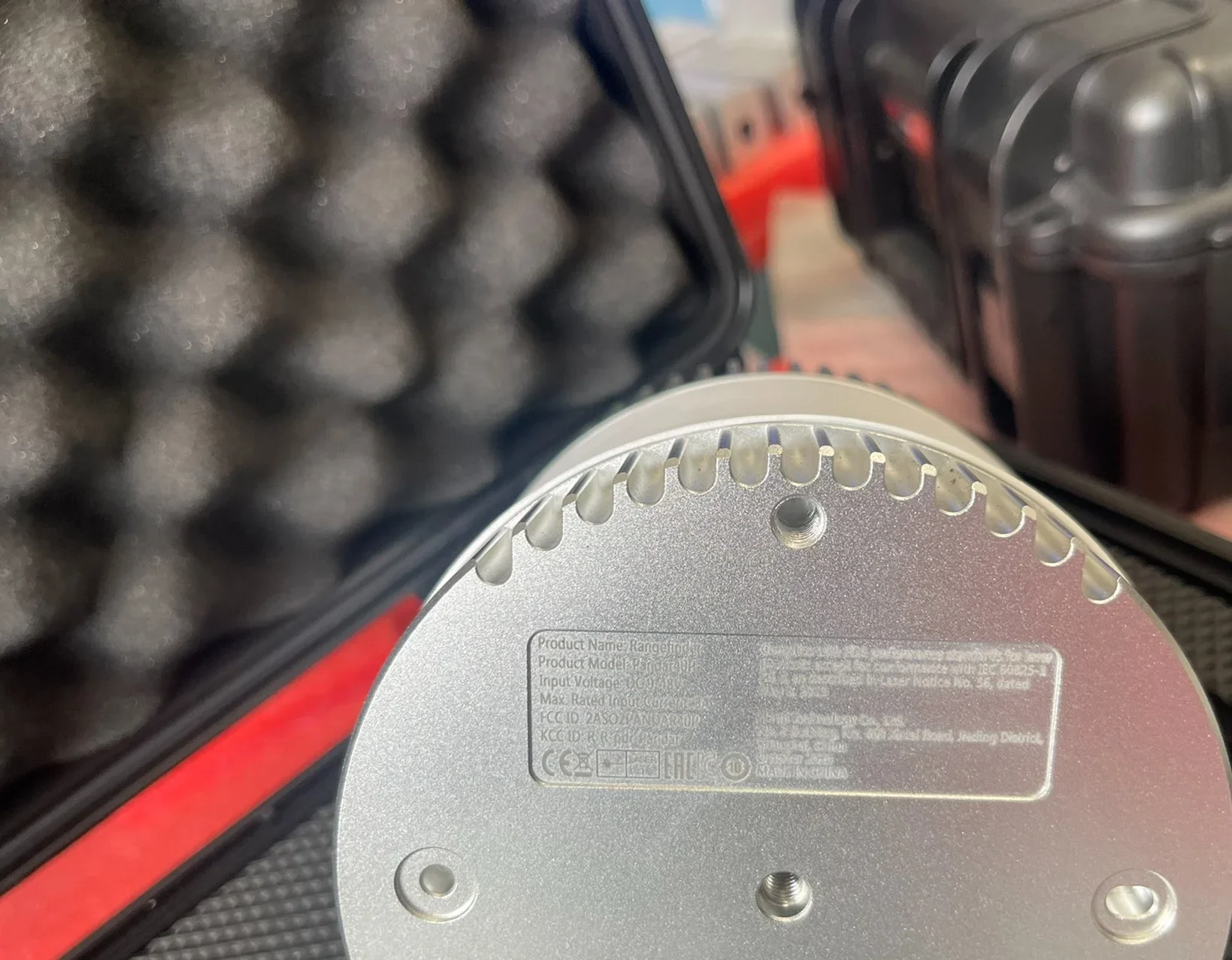 Hesai 40P 40 каналов 360 ° спиннинг большой радиус действия лидар совершенно новый