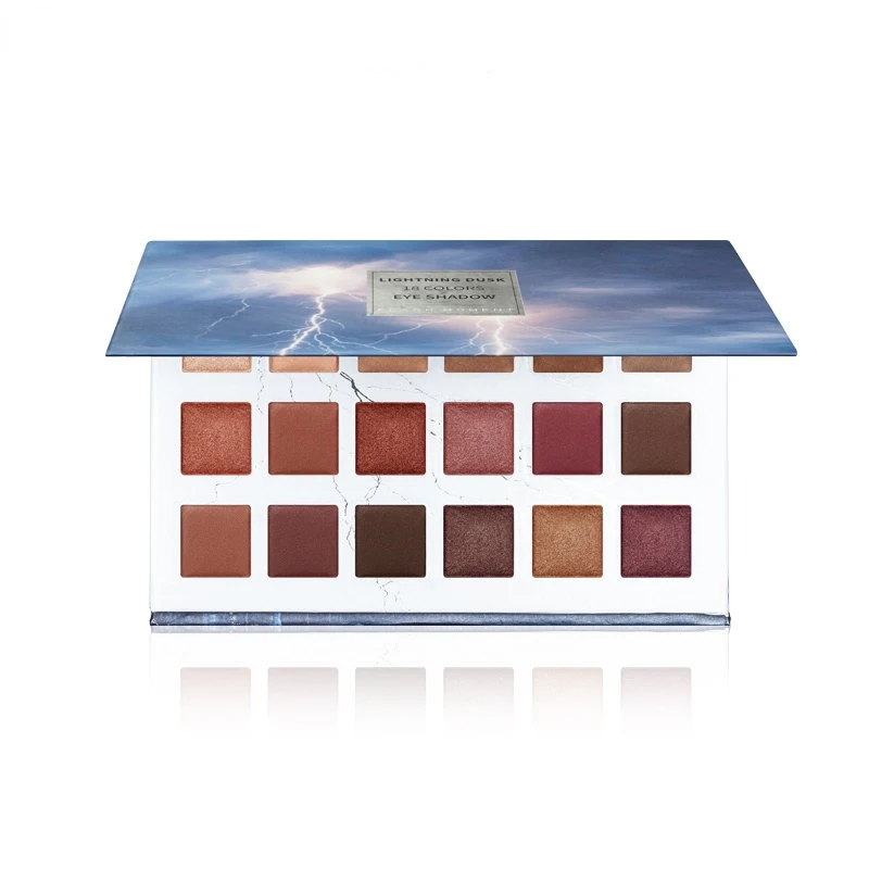 

18 Colors Eyeshadow Makeup Palette Pudaier Colorful Waterproof Shimmer Glitter Matte Pearl Eye Shadow Eyeshadow Cosmetics Set